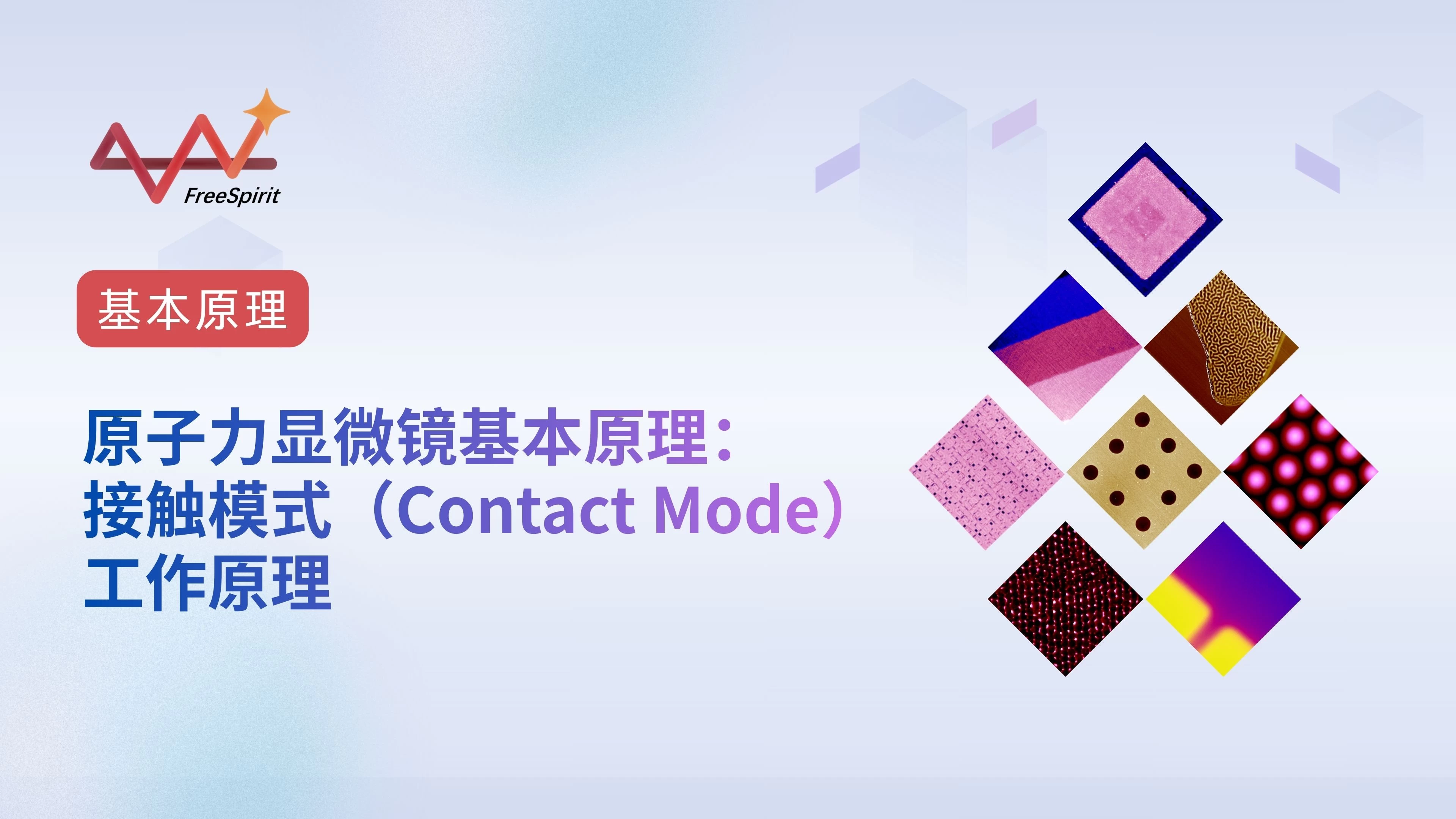 原子力显微镜（AFM）基本原理：接触模式工作原理