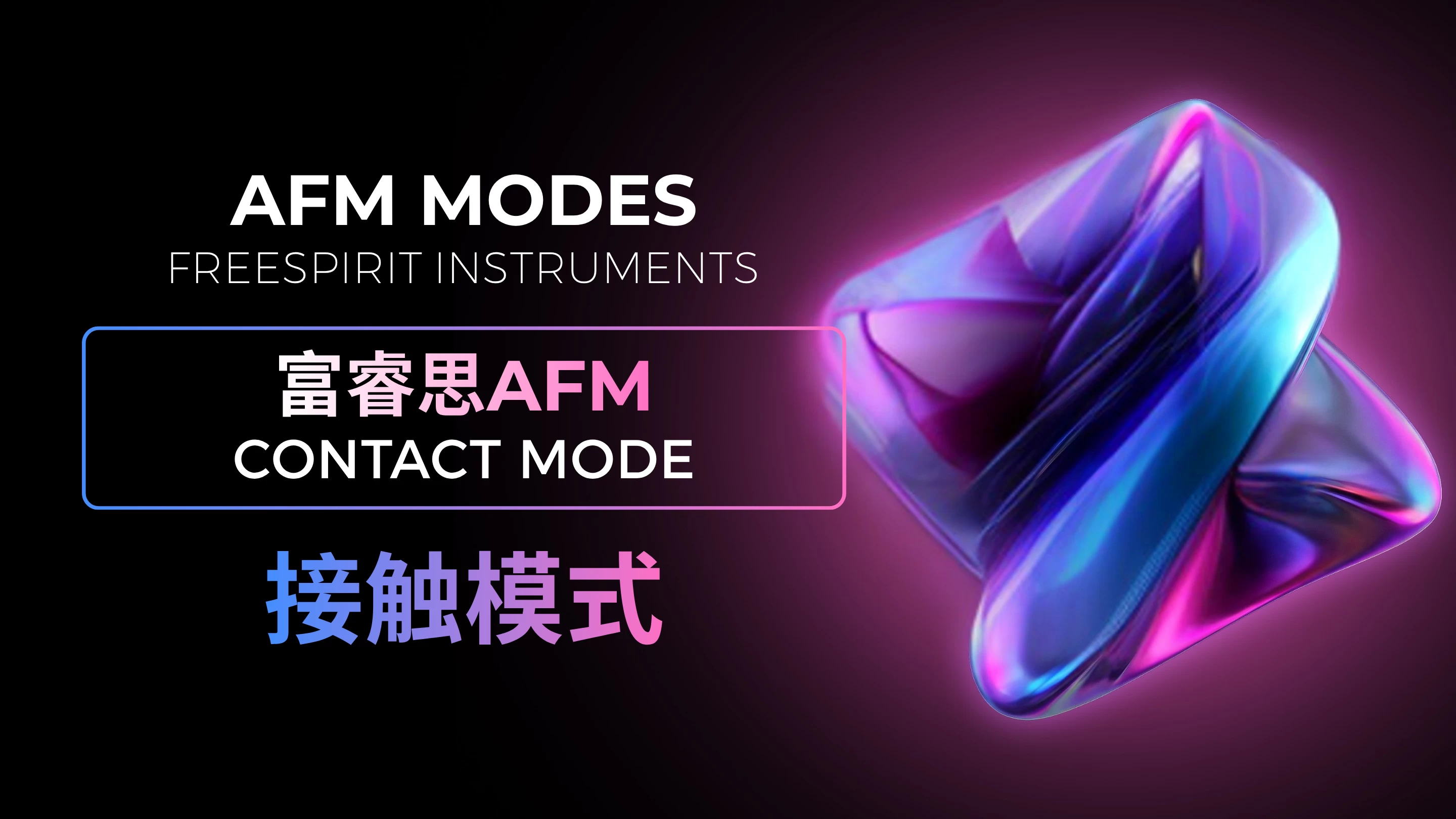 AFM模式丨接触模式介绍